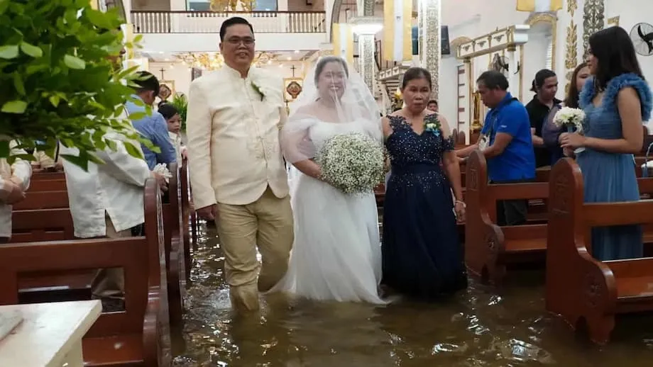 Casamentos Inundados nas Filipinas: Amor, Resiliência e uma Crise de Cheias Contínua no País