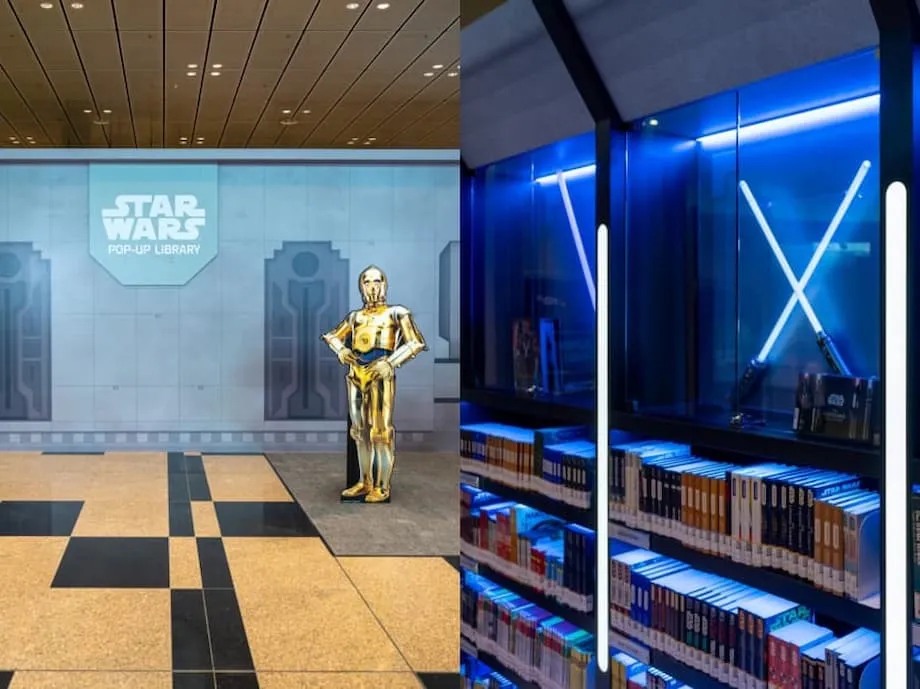 Uma Galáxia de Histórias: Biblioteca Pop-Up de Star Wars Aterra no Aeroporto de Changi