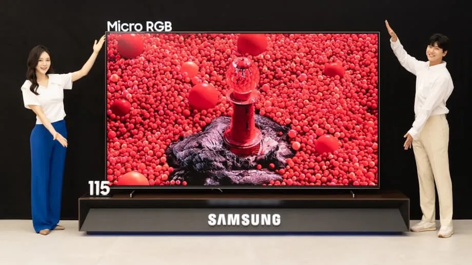 A Samsung Apresenta a Primeira Micro RGB TV do Mundo: Uma Nova Era para os Displays Ultra-Premium