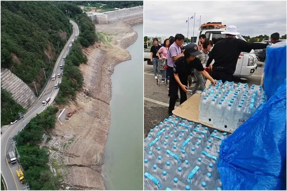 Seca força estado de desastre nacional em Gangneung enquanto reservatório principal aproxima-se do esgotamento