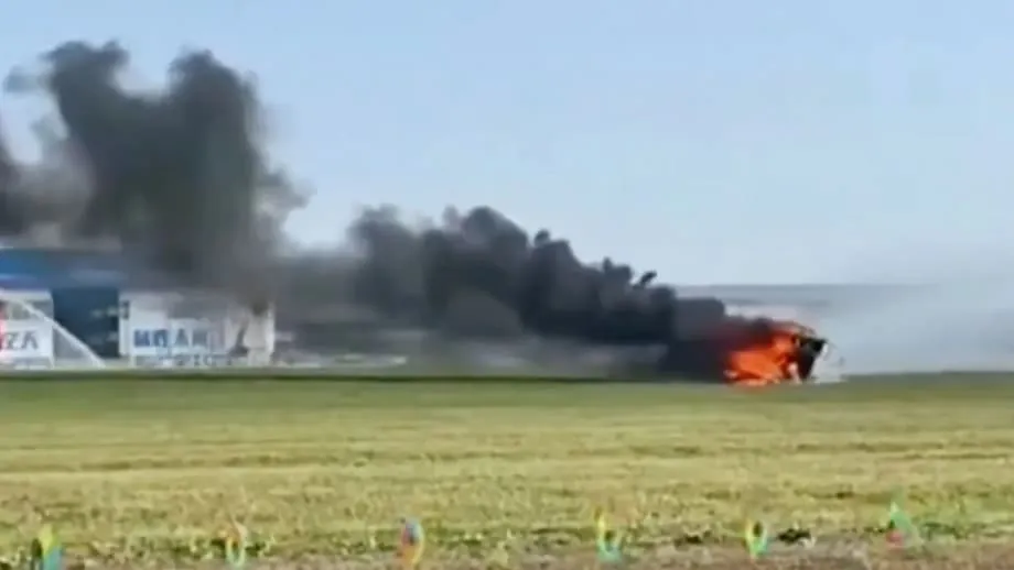 Carros voadores da Xpeng AeroHT colidem durante ensaio em Changchun; um deles incendia-se