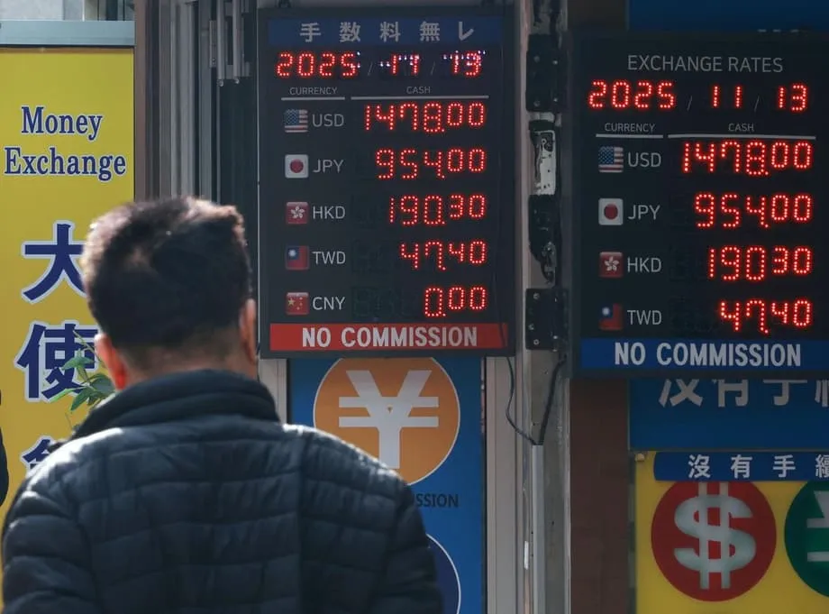 Queda do Iene Põe Nova Pressão sobre o Won da Coreia com os Mercados a Atenção nos 1.480