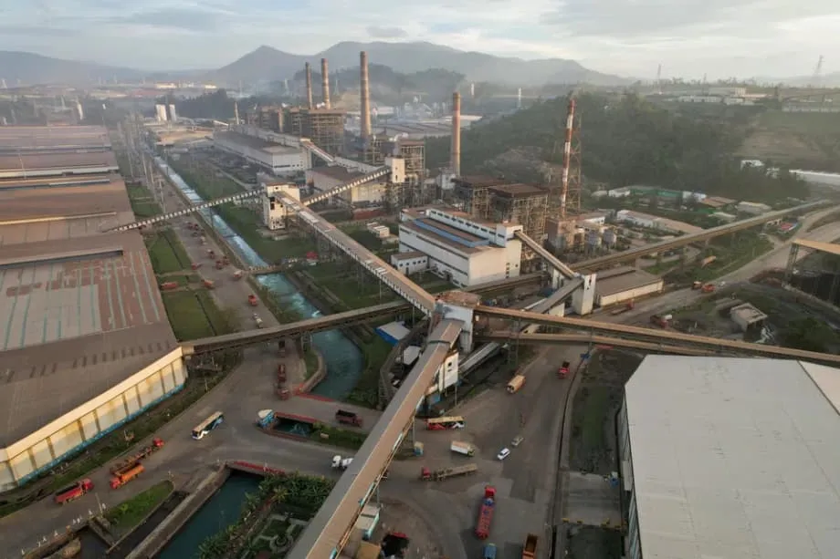 Fábrica de níquel da Indonésia reduz produção à medida que resíduos de processamento se aproximam da capacidade máxima