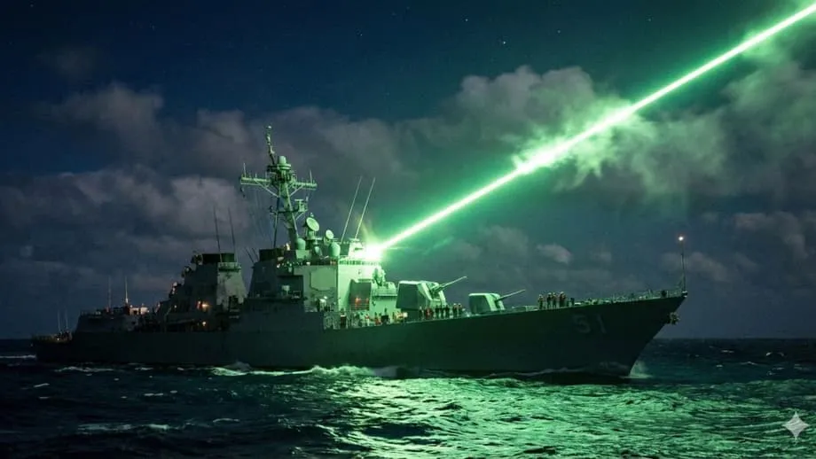 Japão avança na defesa marítima com testes de laser de alta potência