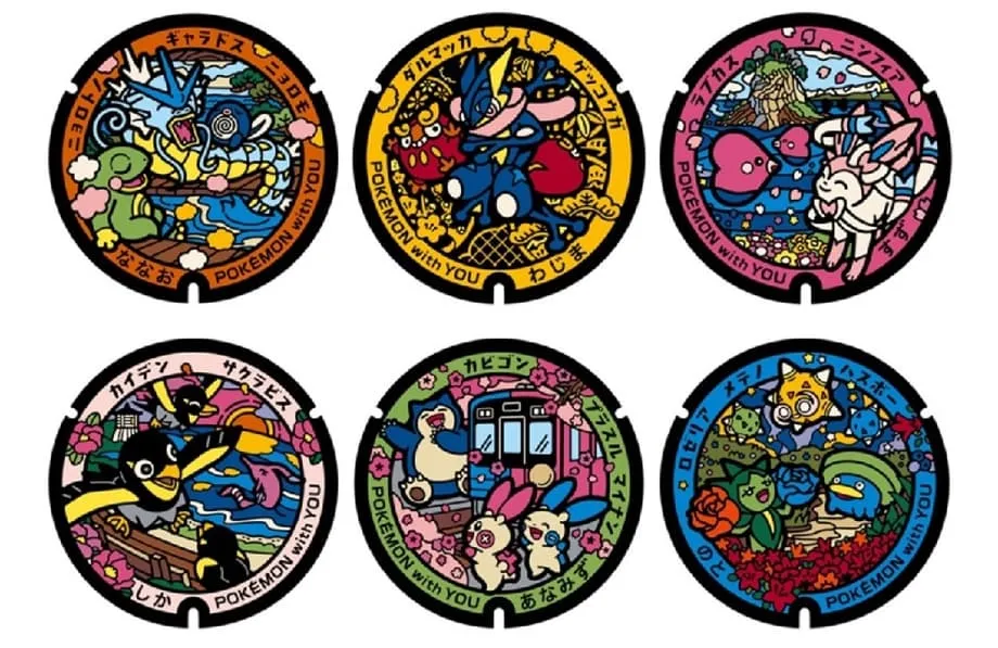 Recuperação Colorida: Tampas de Esgoto Pokémon Reveladas para Revitalizar a Península de Noto Atingida por Catástrofes no Japão