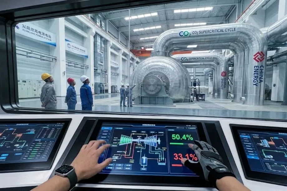 China liga o primeiro gerador comercial de CO2 supercrítico do mundo e quebra o reinado de 200 anos do vapor