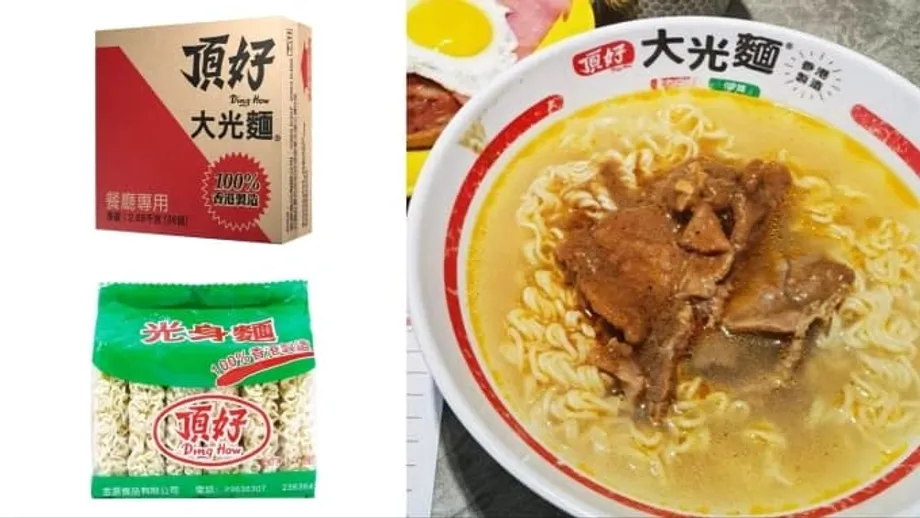 Hong Kong despede-se dos noodles instantâneos Ding How após 57 anos