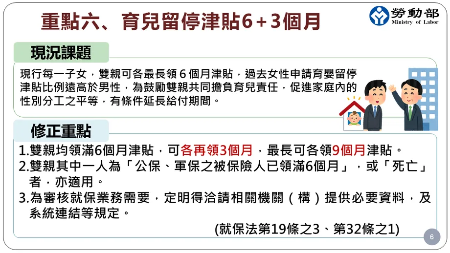 Taiwan Moves Toward Parental Leave for Children Under 8 as Lawmakers Debate Wider Reform