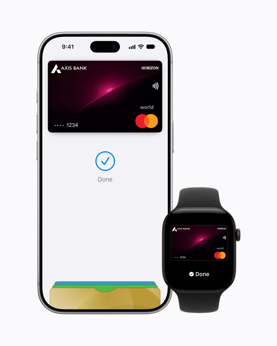 Apple Pay Launches in India With Axis Bank Credit Cards, but UPI Remains Outside Its Reach